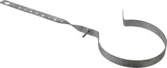 Empire - 4" Pipe, Carbon Steel Drain, Waste & Vent Hanger - Pre-Galvanized - Exact Tool & Supply