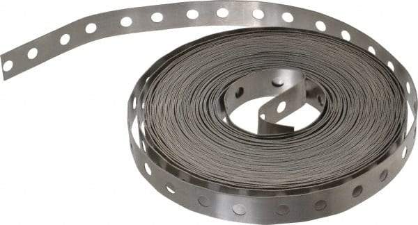 Empire - 50' x 3/4" 304 Stainless Steel Hanger Strapping - 22 Gauge - Exact Tool & Supply