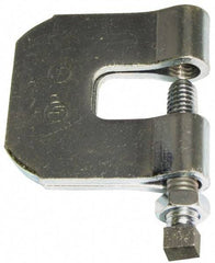 Empire - 3/4" Max Flange Thickness, 3/4" Rod C-Clamp with Locknut - 630 Lb Capacity, Carbon Steel - Exact Tool & Supply
