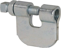 Empire - 3/4" Max Flange Thickness, 5/8" Rod C-Clamp with Locknut - 550 Lb Capacity, Carbon Steel - Exact Tool & Supply