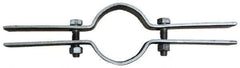 Empire - 3/4" Pipe, Riser Clamp - Black, 220 Lb Capacity, Carbon Steel - Exact Tool & Supply