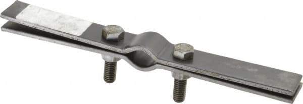 Empire - 1/2" Pipe, Riser Clamp - Black, 220 Lb Capacity, Carbon Steel - Exact Tool & Supply