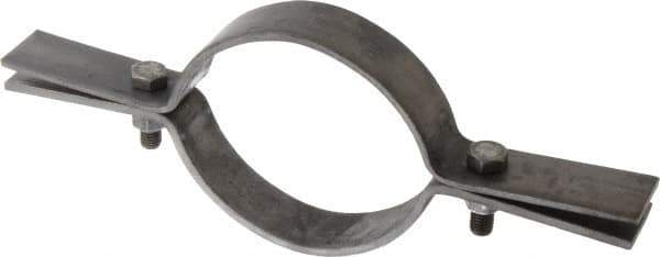 Empire - 5" Pipe, Riser Clamp - Black, 1,500 Lb Capacity, Carbon Steel - Exact Tool & Supply