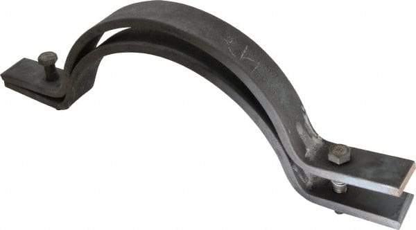 Empire - 12" Pipe, Riser Clamp - Black, 2,700 Lb Capacity, Carbon Steel - Exact Tool & Supply