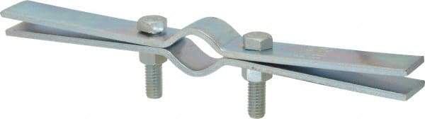 Empire - 3/4" Pipe, Electro Galvanized Riser Clamp - 220 Lb Capacity, Carbon Steel - Exact Tool & Supply