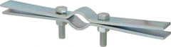 Empire - 3/4" Pipe, Electro Galvanized Riser Clamp - 220 Lb Capacity, Carbon Steel - Exact Tool & Supply