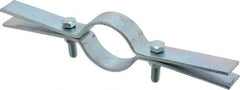 Empire - 2" Pipe, Electro Galvanized Riser Clamp - 300 Lb Capacity, Carbon Steel - Exact Tool & Supply