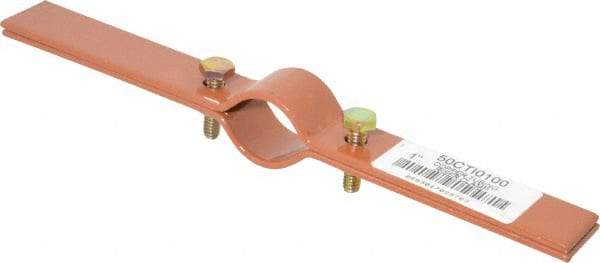 Empire - 1" Pipe, Copper Plated Riser Clamp - 220 Lb Capacity, Carbon Steel - Exact Tool & Supply