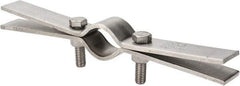 Empire - 1" Pipe, Riser Clamp - 220 Lb Capacity, Grade 304 Stainless Steel - Exact Tool & Supply