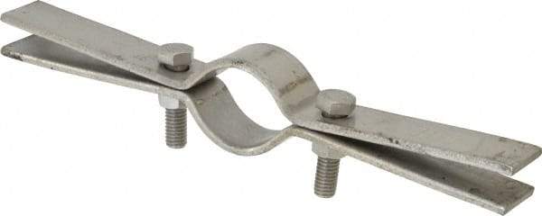 Empire - 1-1/4" Pipe, Riser Clamp - 250 Lb Capacity, Grade 304 Stainless Steel - Exact Tool & Supply