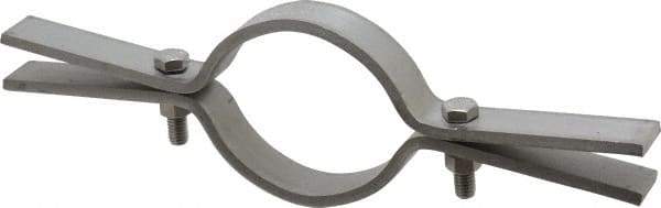 Empire - 3" Pipe, Riser Clamp - 500 Lb Capacity, Grade 304 Stainless Steel - Exact Tool & Supply