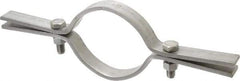 Empire - 4" Pipe, Riser Clamp - 750 Lb Capacity, Grade 304 Stainless Steel - Exact Tool & Supply