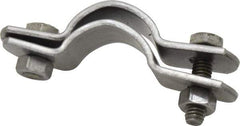 Empire - 1" Pipe, Standard Pipe Clamp - Black, 500 Lb Capacity, Carbon Steel - Exact Tool & Supply