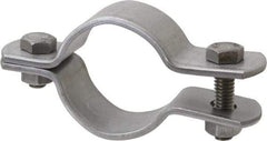 Empire - 1-1/4" Pipe, Standard Pipe Clamp - Black, 500 Lb Capacity, Carbon Steel - Exact Tool & Supply