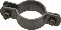 Empire - 1-1/2" Pipe, Standard Pipe Clamp - Black, 800 Lb Capacity, Carbon Steel - Exact Tool & Supply