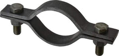 Empire - 2-1/2" Pipe, Standard Pipe Clamp - Black, 1,040 Lb Capacity, Carbon Steel - Exact Tool & Supply
