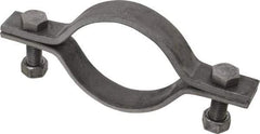 Empire - 3" Pipe, Standard Pipe Clamp - Black, 1,040 Lb Capacity, Carbon Steel - Exact Tool & Supply