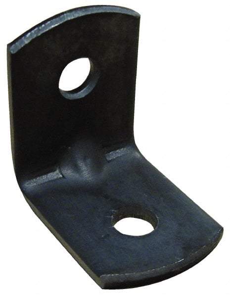 Empire - 5/8" Rod Angle Bracket - 900 Lb Capacity, Carbon Steel - Exact Tool & Supply
