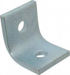 Empire - 5/8" Rod Angle Bracket - 900 Lb Capacity, Carbon Steel - Exact Tool & Supply