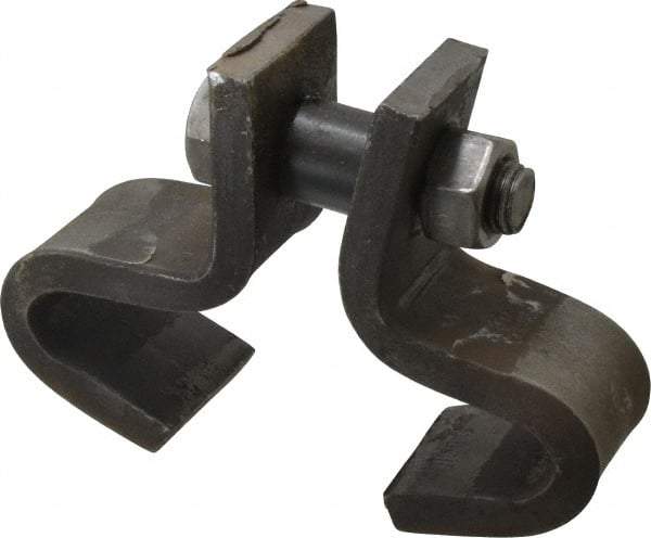 Empire - Center Beam Clamp - 3,000 Lb Capacity, Carbon Steel - Exact Tool & Supply