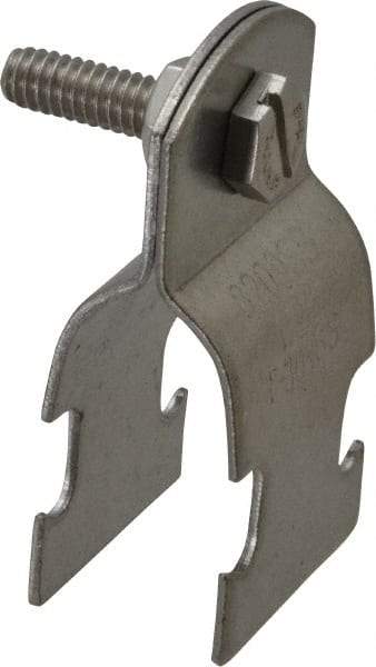 Empire - 1/2" Pipe, Grade 304," Pipe Clamp - Exact Tool & Supply