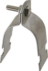 Empire - 1-1/4" Pipe, Grade 304," Pipe Clamp - Exact Tool & Supply