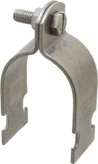 Empire - 1-1/2" Pipe, Grade 304," Pipe Clamp - Exact Tool & Supply