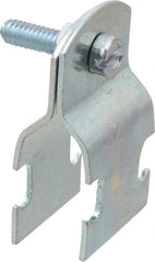 Empire - 3/8" Pipe," Pipe Clamp - Electro Galvanized - Exact Tool & Supply