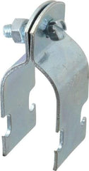 Empire - 1" Pipe," Pipe Clamp - Electro Galvanized - Exact Tool & Supply