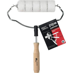 Bestt-Liebco - 7" Long, Corner Pipe Painter - Includes Roller Cover & Frame - Exact Tool & Supply