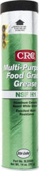 CRC - 14 oz Cartridge Aluminum Standard Grease Fitting - Food Grade, 300°F Max Temp, - Exact Tool & Supply