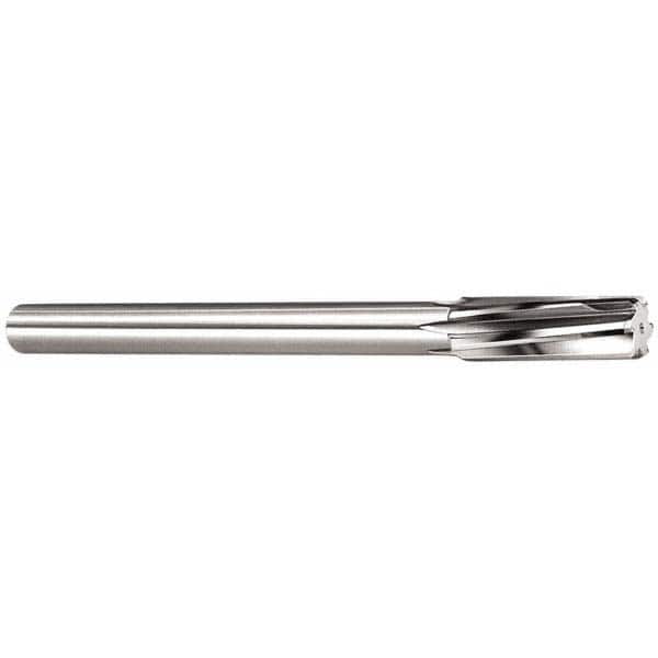 Made in USA - 13/16" Carbide-Tipped 6 Flute Chucking Reamer - Exact Tool & Supply