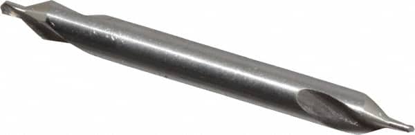 Keo - #1/0 Plain Cut 60° Incl Angle High Speed Steel Combo Drill & Countersink - Exact Tool & Supply