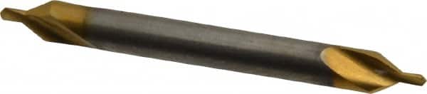 Keo - #1/0 Plain Cut 60° Incl Angle High Speed Steel Combo Drill & Countersink - Exact Tool & Supply