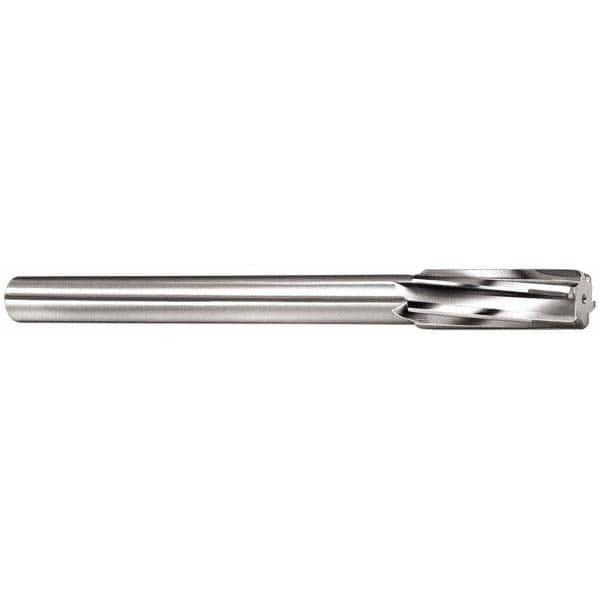 Made in USA - 7/8" Carbide-Tipped 6 Flute Chucking Reamer - Exact Tool & Supply