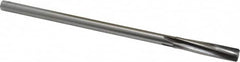 Made in USA - 3/8" Carbide-Tipped 4 Flute Chucking Reamer - Exact Tool & Supply