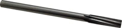 Made in USA - 5/8" Carbide-Tipped 6 Flute Chucking Reamer - Spiral Flute, 9/16" Straight Shank, 2-1/4" Flute Length, 9" OAL - Exact Tool & Supply