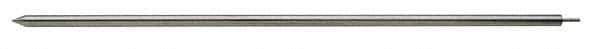 Made in USA - Micrometer Rod - 0" Min Measurement, Use with Mitutoyo Groove Depth Gages - Exact Tool & Supply