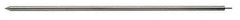 Made in USA - Micrometer Rod - 0" Min Measurement, Use with Mitutoyo Groove Depth Gages - Exact Tool & Supply