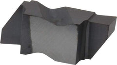 Kennametal - 3125NGP Grade KC5010, 3.18mm Cutting Width Carbide Grooving Insert - 3.81mm Max Depth of Cut, Right Hand, 0.19mm Corner Radius, TiAlN Finish - Exact Tool & Supply