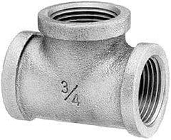 Merit Brass - Class 125, 2" Internal Pipe, Brass Tee - FBSPT x FBSPT x FBSPT - Exact Tool & Supply