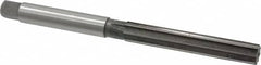 Interstate - 7/16" Diam, Straight Shank, 2-3/4" Flute, Hand Reamer - Exact Tool & Supply
