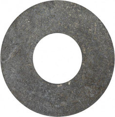 Value Collection - 9/16" Screw, Grade 2 Steel USS Flat Washer - 0.62" ID x 1.499" OD, 0.132" Thick, Galvanized Finish - Exact Tool & Supply