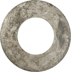 Value Collection - 2-1/4" Screw, Grade 2 Steel USS Flat Washer - 2.365" ID x 4.795" OD, 0.248" Thick, Galvanized Finish - Exact Tool & Supply