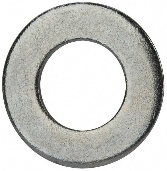 Value Collection - 7/8" Screw, Grade 2 Steel SAE Flat Washer - 15/16" ID x 1-3/4" OD, 0.16" Thick, Zinc-Plated Finish - Exact Tool & Supply