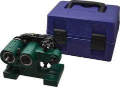 Interstate - 1 Inch Swing, Manual Cylindrical Grinder - 4 Inch Long x 5-1/2 Inch High - Exact Tool & Supply