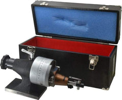 Accupro - 2 x 90° Deluxe Radius & Angle Wheel Dresser - 0.0003" Feed Graduations of Handle Scale, 4" Long x 6-1/2" Wide x 7.3" High - Exact Tool & Supply