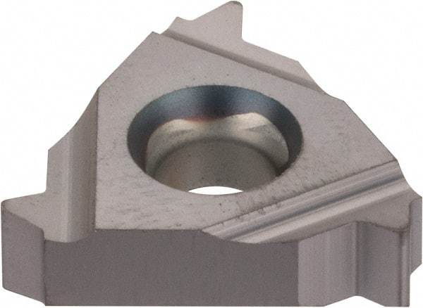 Kennametal - 16ER External Right Hand 11 Whitworth Laydown Threading Insert - Grade KC5010, TiAlN Coated Carbide, 9.53mm Inscribed Circle - Exact Tool & Supply