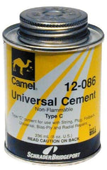 Schrader/Plews - 1/2 Pt. Cement - For Tire Repair - Exact Tool & Supply