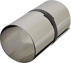 Made in USA - 1 Piece, 50 Inch Long x 6 Inch Wide x 0.003 Inch Thick, Roll Shim Stock - Stainless Steel - Exact Tool & Supply